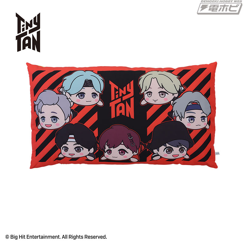 BTSの新キャラクター「TinyTAN」のリバーシブルクッションがセガ