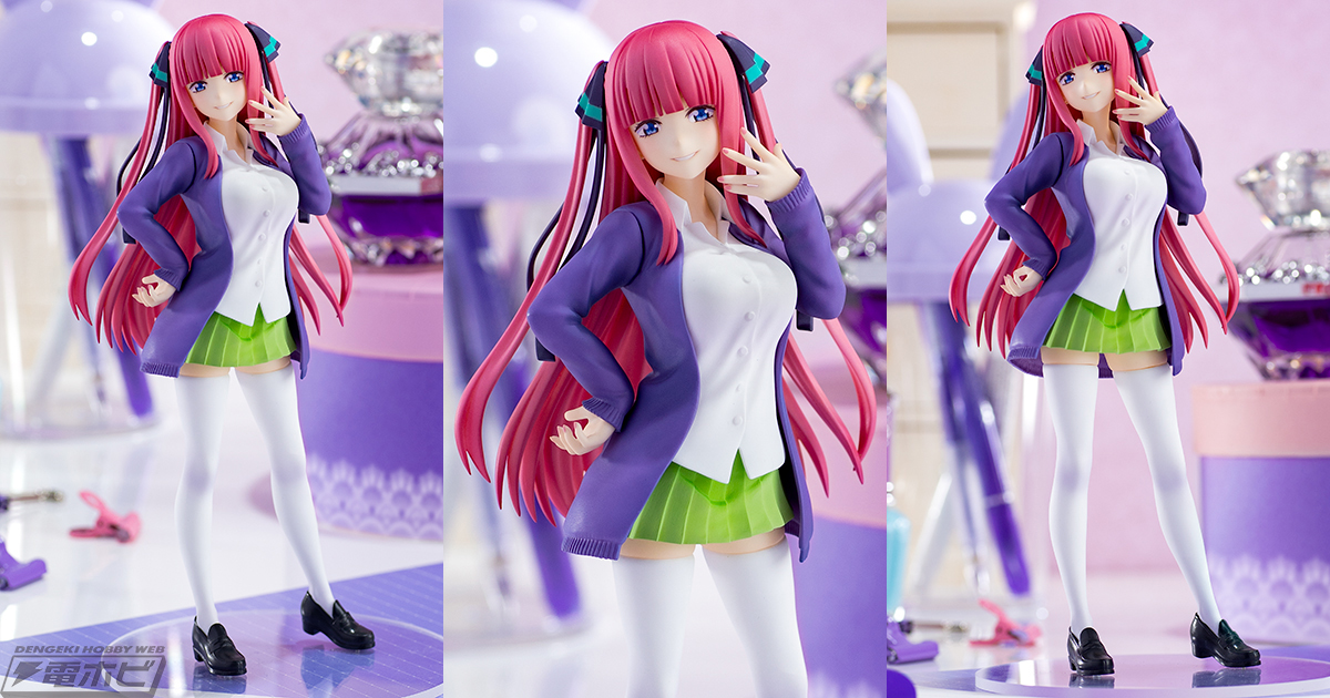 いたずらっぽい笑みを浮かべた表情がたまらない！『五等分の花嫁