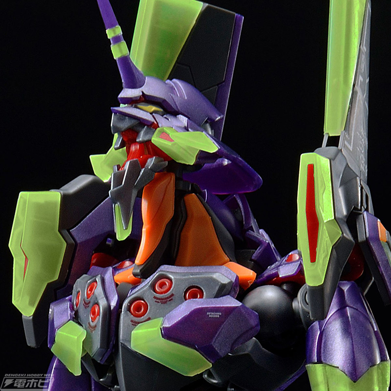 A.T.フィールドを引き裂くシーンも再現可能！プラモデル「RG