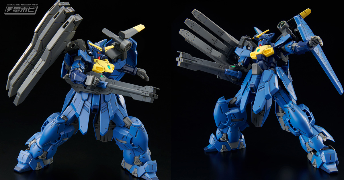 増加装甲や大型火器を完全新規造形で立体化！ガンプラ「HG ガンダム