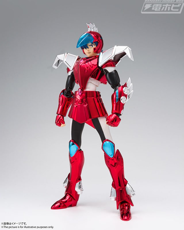 オブジェ時の飛行機形態も再現可能！アニメ版オリジナルキャラクター