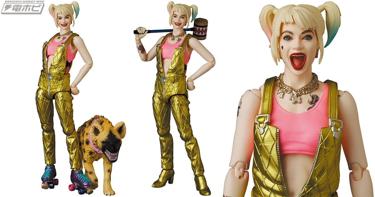 ハーレイ・クイン』がアクションフィギュア「MAFEX」にて華麗に覚醒