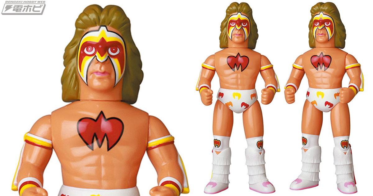 ソフビモデル「SFS」のリングに究極戦士「アルティメット・ウォリアー