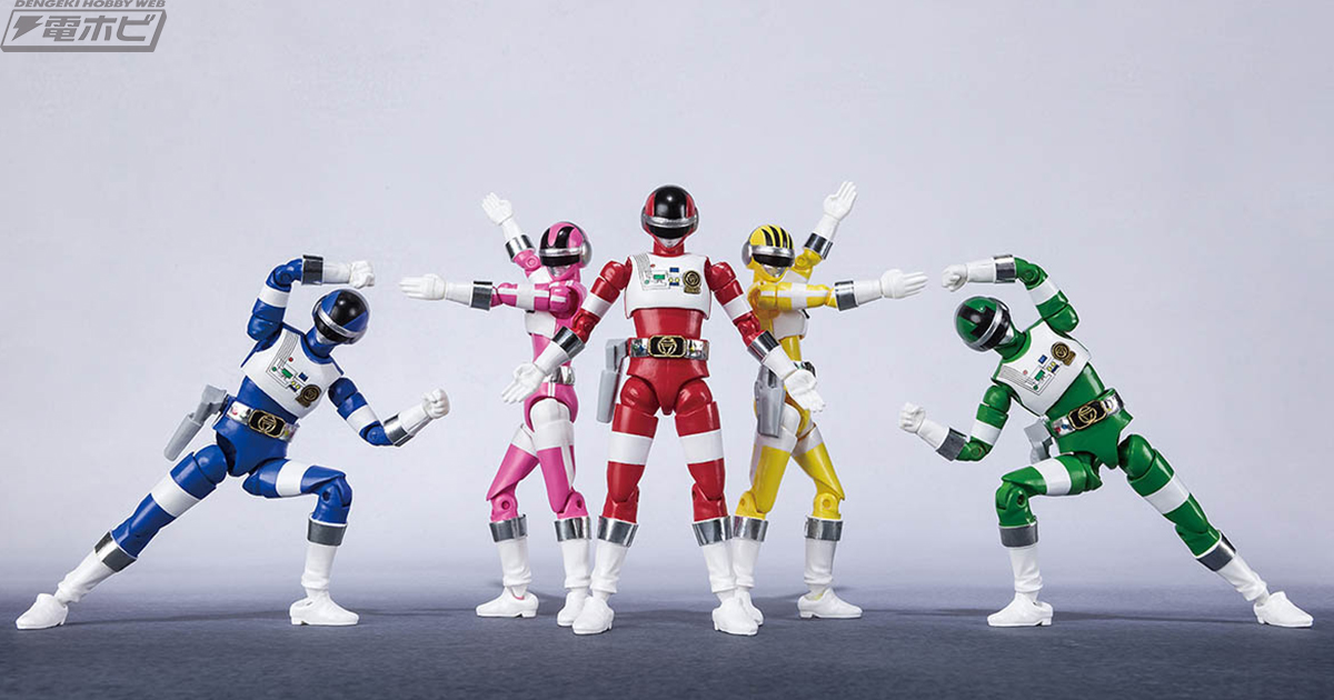 食玩「SHODO SUPER 超電子バイオマン」発売決定！プレミアムバンダイ