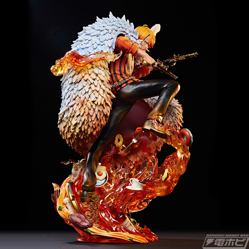 ワンピース』サンジがDVD「ONE PIECE Log Collection」をもとに全高50