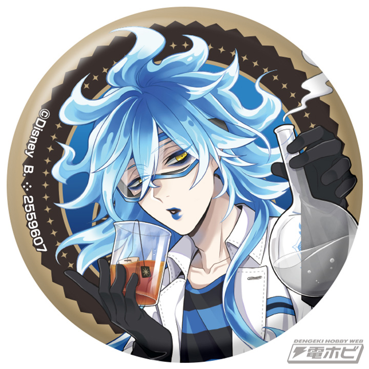 ディズニー ツイステッドワンダーランド』の缶バッジ第6弾！実験着の