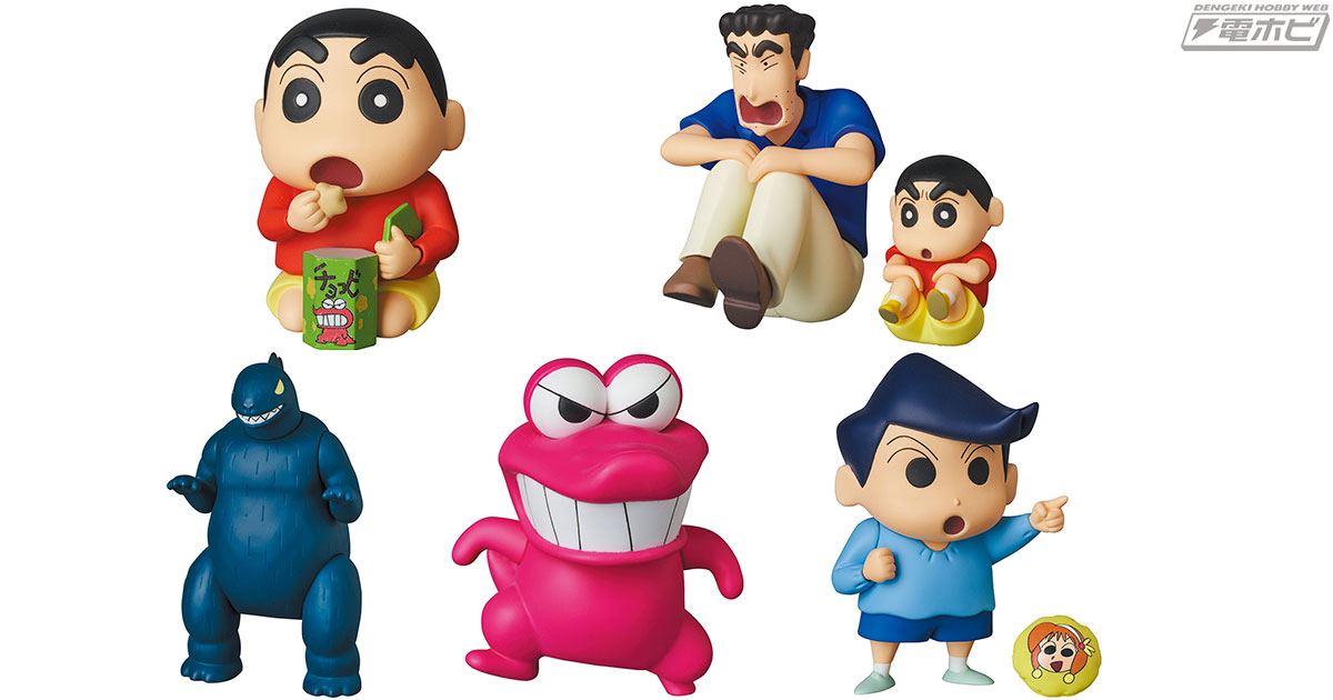 クレヨンしんちゃん』の完成品フィギュア「UDF」第3弾！今回もディープ