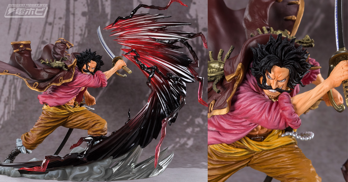 光月おでんを「神避」で薙ぎ払った瞬間を立体化！『ワンピース』ゴール