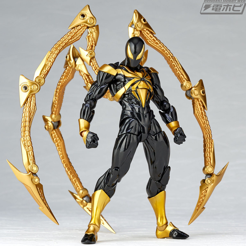 シニスター・シックス版のブラックカラーに身を包んだ「アイアン