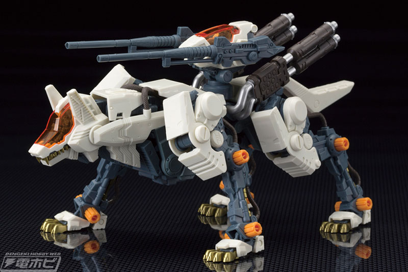 ガンメタリックや少し暗めのレッドの第二期ゾイド版を再現！『ZOIDS