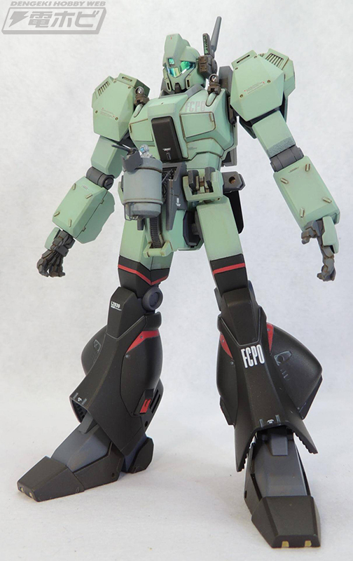 ミキシング制作のシナンジュに電飾ディスプレイのリックドムなど、電撃