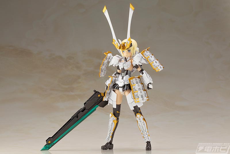 成型色も一新！『フレームアームズ・ガール』轟雷改 Ver.2がサムライ