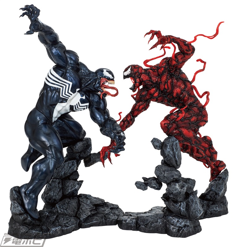 ヴェノム＆カーネイジがHappyくじに襲来！コトブキヤ製限定フィギュア