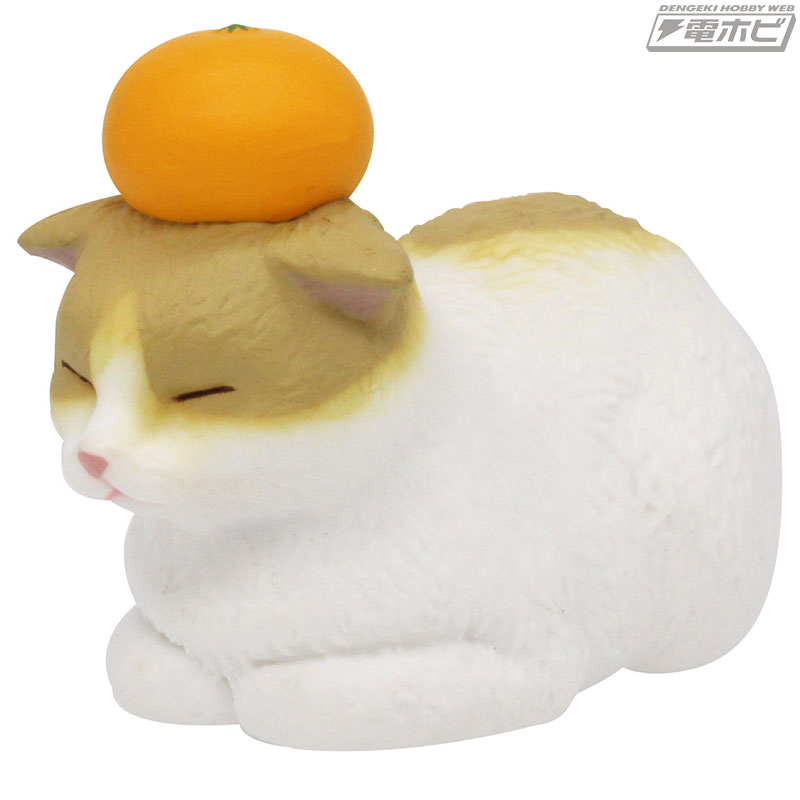 お餅みたいなアニマルで「もちにまる」！頭にみかんを乗せた動物たちが