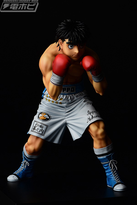試合中の力強い姿を再現！『はじめの一歩』幕之内一歩が圧倒的造形力で