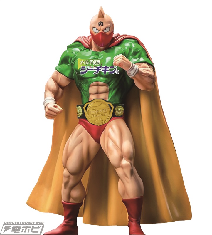 キン肉マン』の高さ約23センチの限定フィギュアやメダルセットが当たる