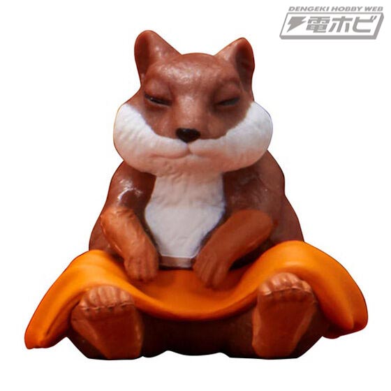 ガシャポンマスコット「どうぶつサウナ」の第5弾！クマやタヌキに加え