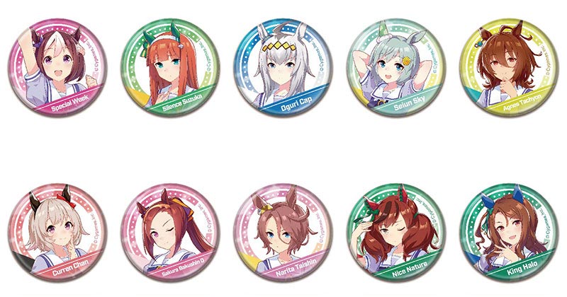 カバンに付けて楽しめる「CANバッジ ウマ娘 プリティーダービー」のBOX