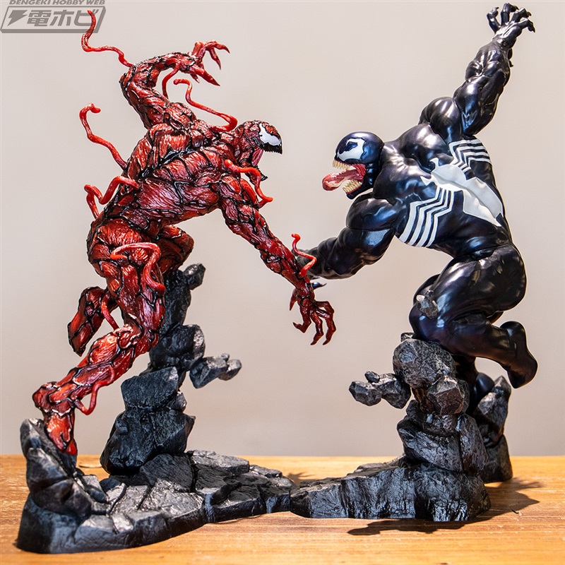 ヴェノム＆カーネイジのHappyくじが12月4日より発売！迫力のフィギュア