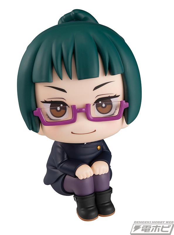 呪術廻戦』禪院真希、狗巻棘、パンダが見上げ＆おすわりポーズが可愛い