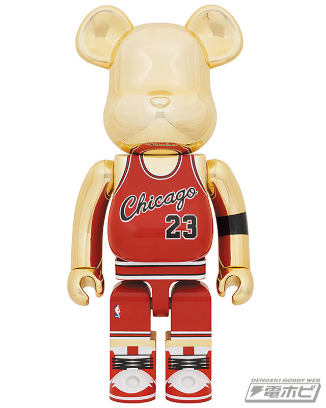 バスケの神様”がBE@RBRICKに降臨！シカゴ・ブルズとドリームチーム時の
