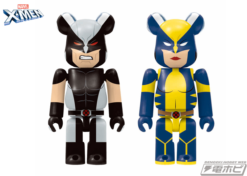 X-MEN』のHappyくじにBE@RBRICKになったミュータントヒーロー