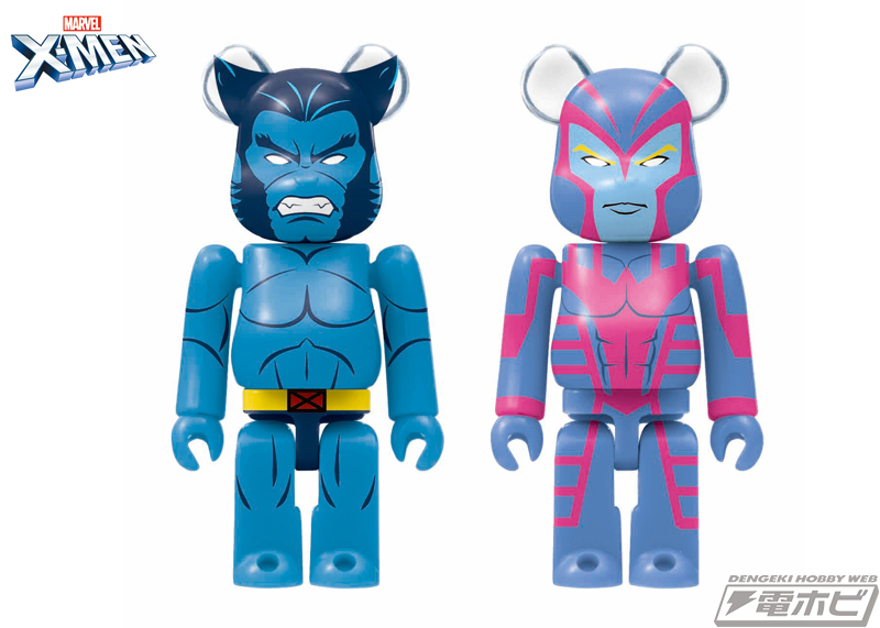 X-MEN』のHappyくじにBE@RBRICKになったミュータントヒーロー