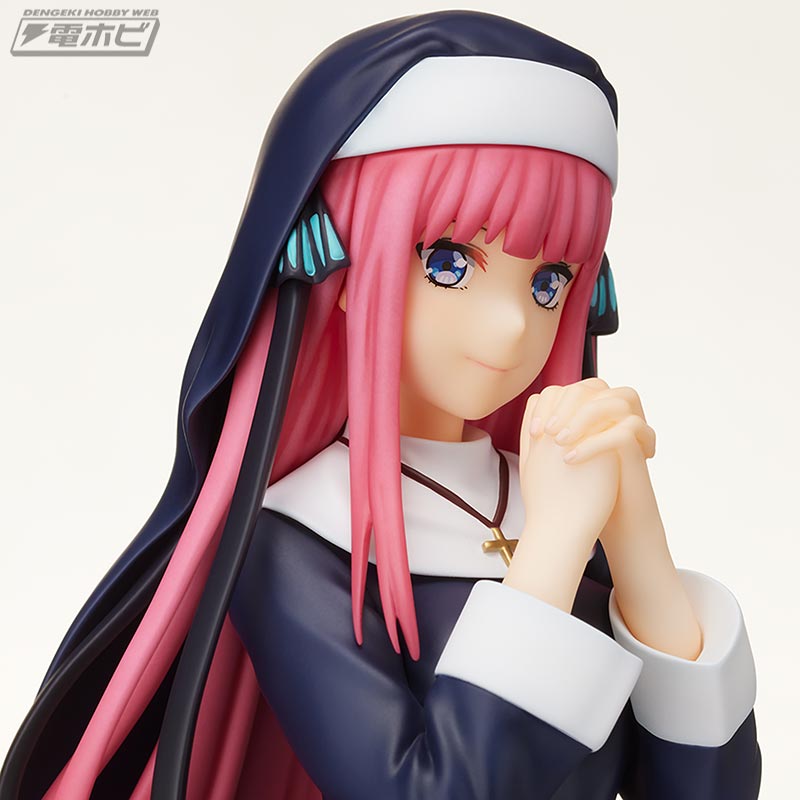 五等分の花嫁∬』から「中野二乃」がシスター衣装でプライズフィギュア