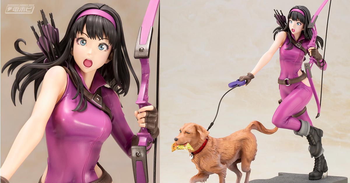 山下しゅんや氏の描くホークアイ（ケイト・ビショップ）がMARVEL美少女