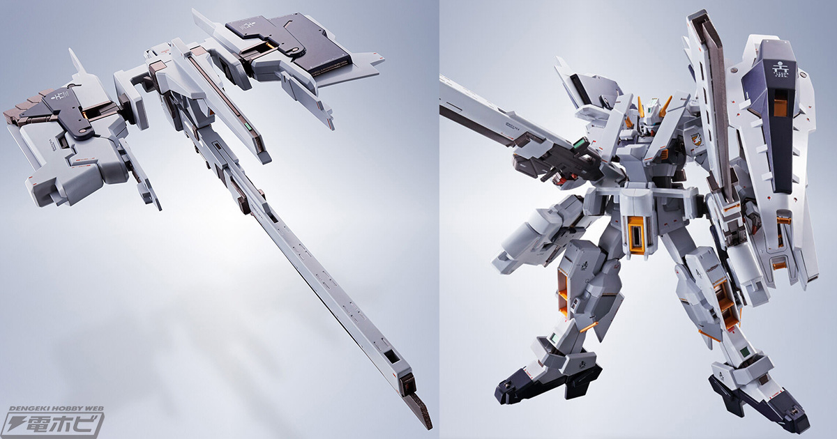 8形態以上の装備バリエーションが再現可能に！『A.O.Z』METAL ROBOT魂