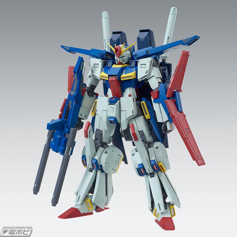 大型化した肩部・バックパックなどを再現！ガンプラ「MG 強化型ダブル