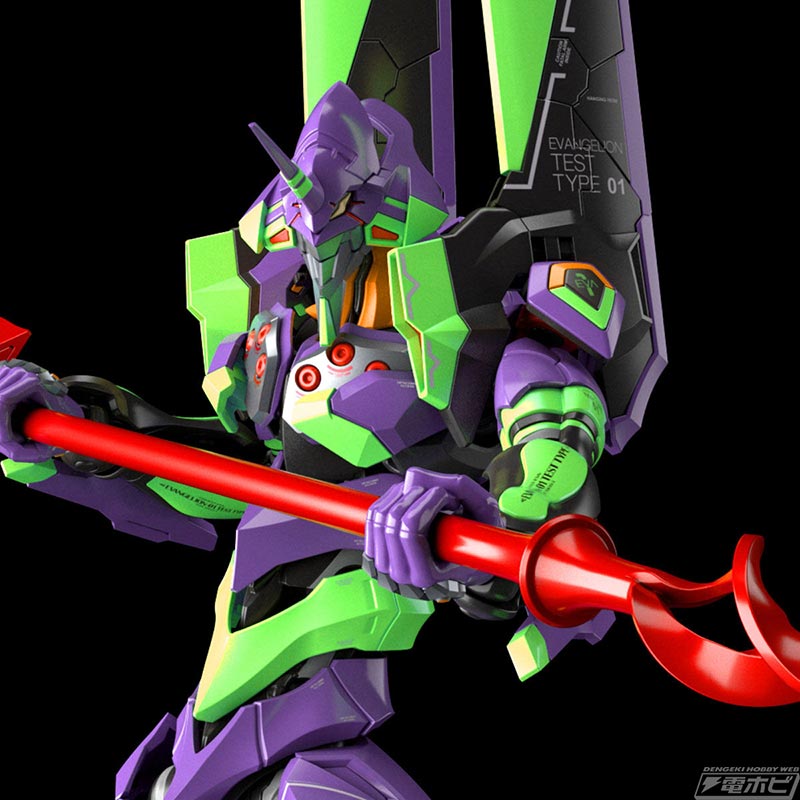 カシウスの槍と専用ハンドパーツが付属！プラモデル「RG エヴァ 初号機
