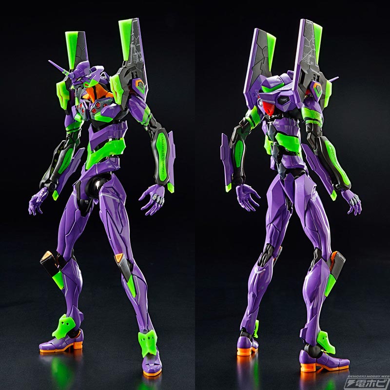 カシウスの槍と専用ハンドパーツが付属！プラモデル「RG エヴァ 初号機