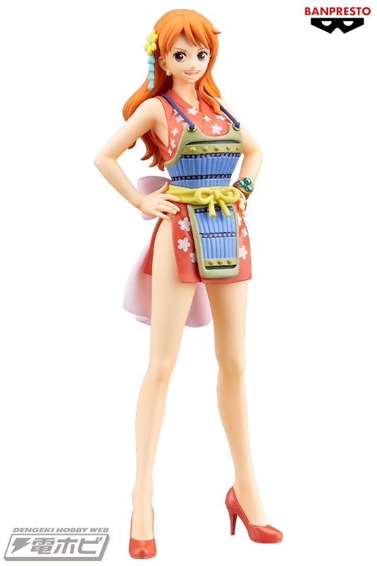 ワンピース』ワノ国編から鬼ヶ島討ち入り衣装で「ナミ」をプライズ