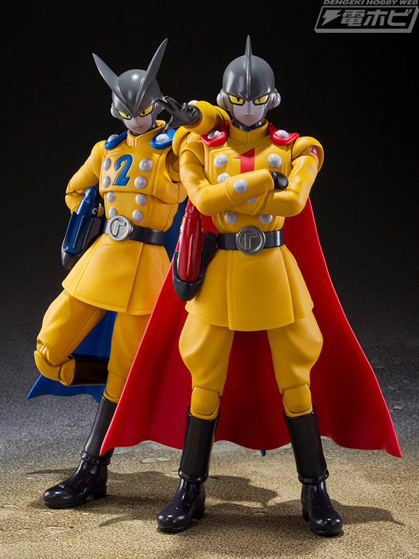 ドラゴンボール超 スーパーヒーロー』ガンマ1号、ガンマ2号がS.H.