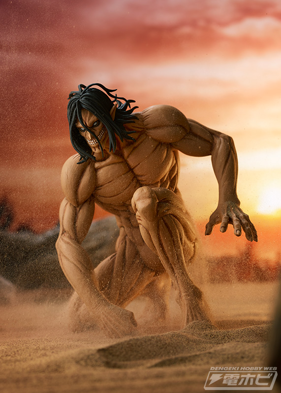 ビッグサイズだからこそ表現できた圧倒的な存在感！『進撃の巨人』巨人