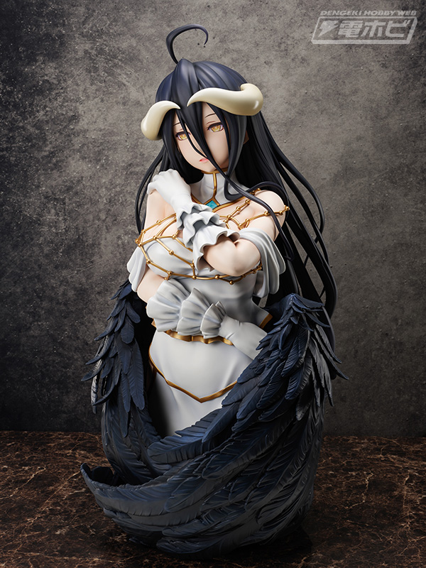 オーバーロード』アルベドの1/1スケール胸像フィギュアがフリューから