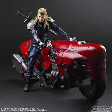 FF7R』クラウドやローチェ、上級バイク警備兵などのフィギュアが新登場