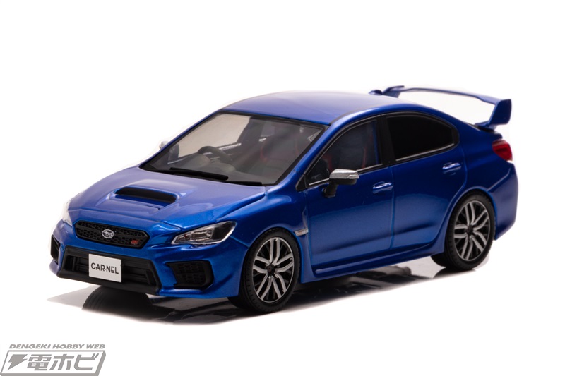 EJ20エンジン搭載「スバルWRX STI」が1/43スケールミニカーになって