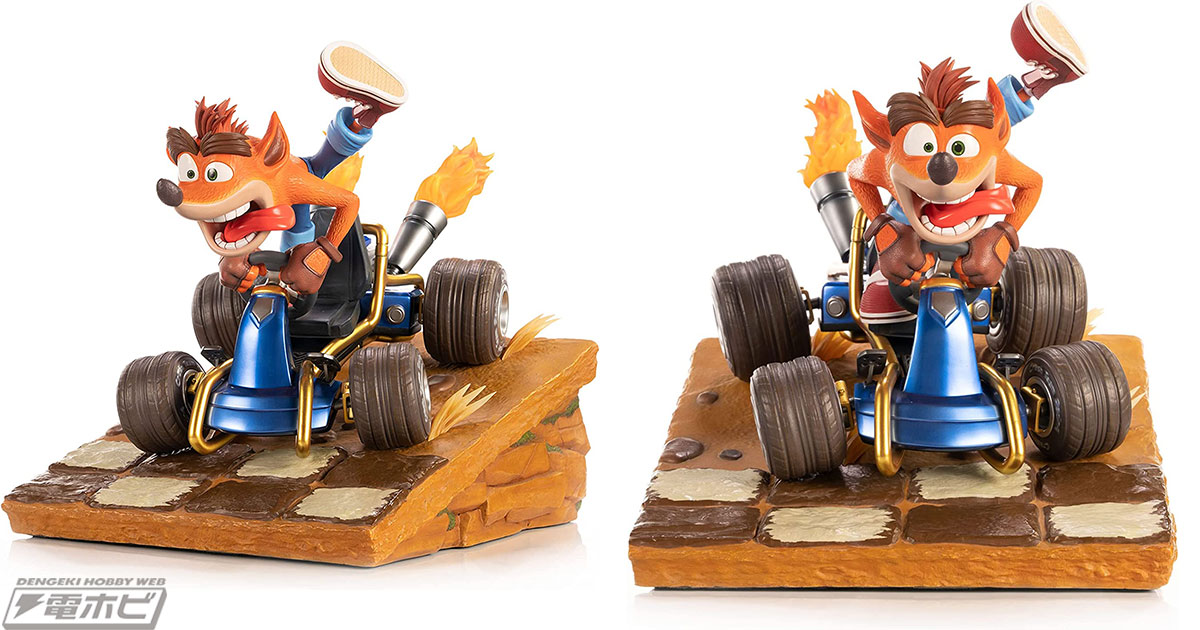 ターボブーストで加速するカートも精巧に再現！ファースト4フィギュア