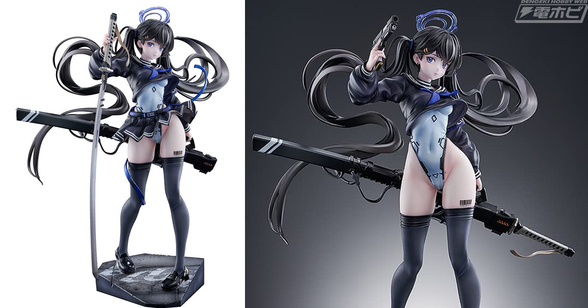 大太刀を携えたセーラー服の美少女フィギュア「Colors BLUE」が登場
