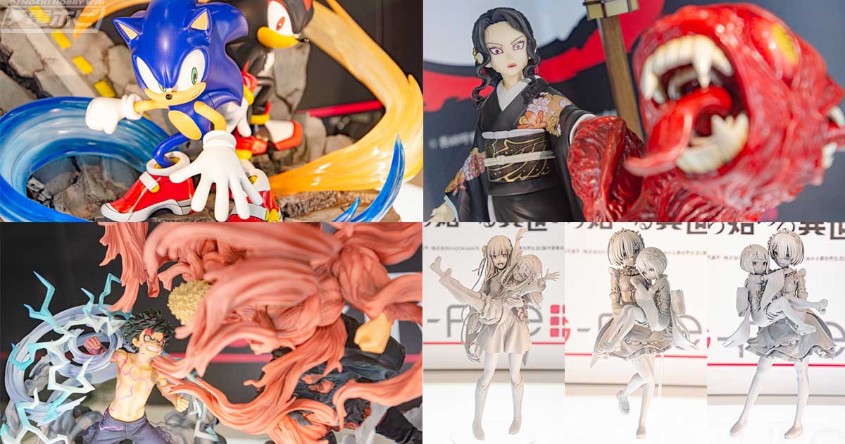 ソニックアドベンチャー2』の世界観を表現したフィギュア彩色見本や