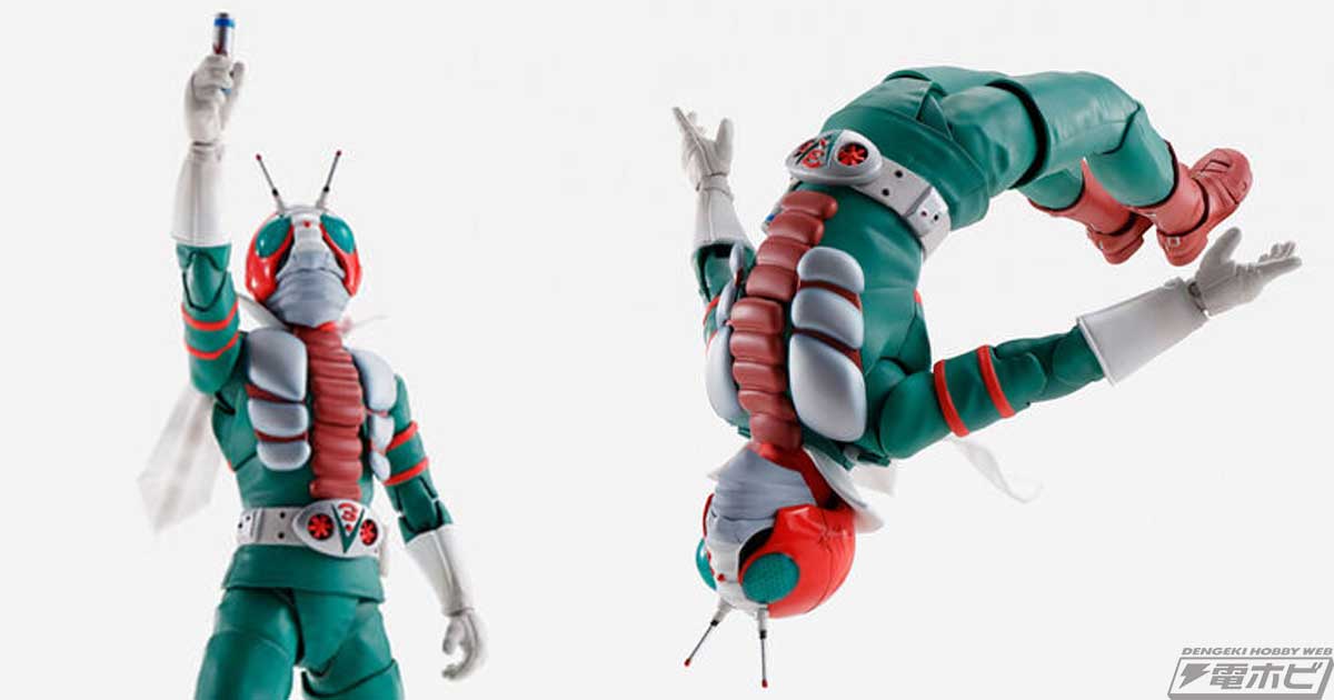 S.H.Figuarts（真骨彫製法）仮面ライダーV3」発売決定！マフラーは自由