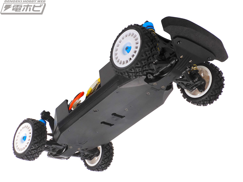 オフロードで豪快なラリーを楽しめる！電動RCカー用シャフトドライブ