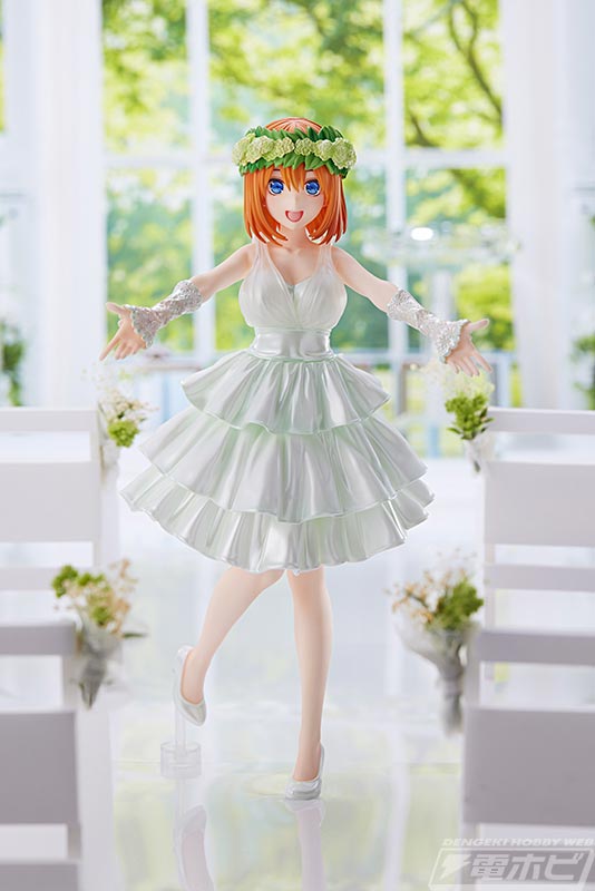 五等分の花嫁∬』中野四葉がウェディングドレス姿でフィギュア化！元気