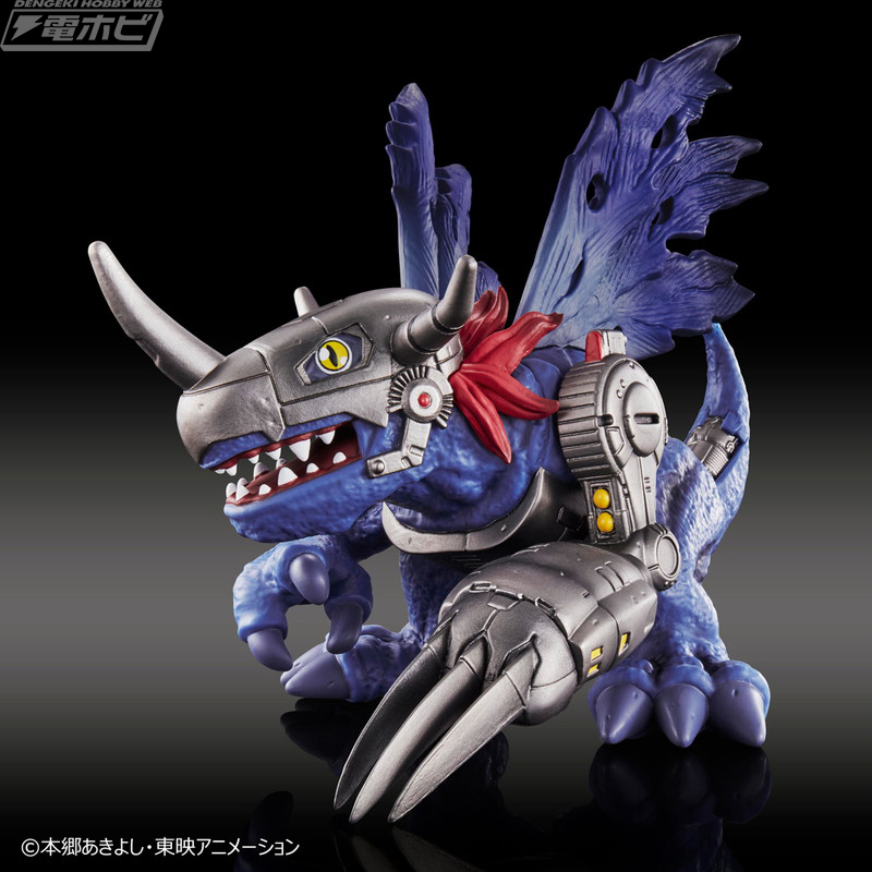 デジモンアドベンチャー02』青いメタルグレイモンが全高170ミリ超えの