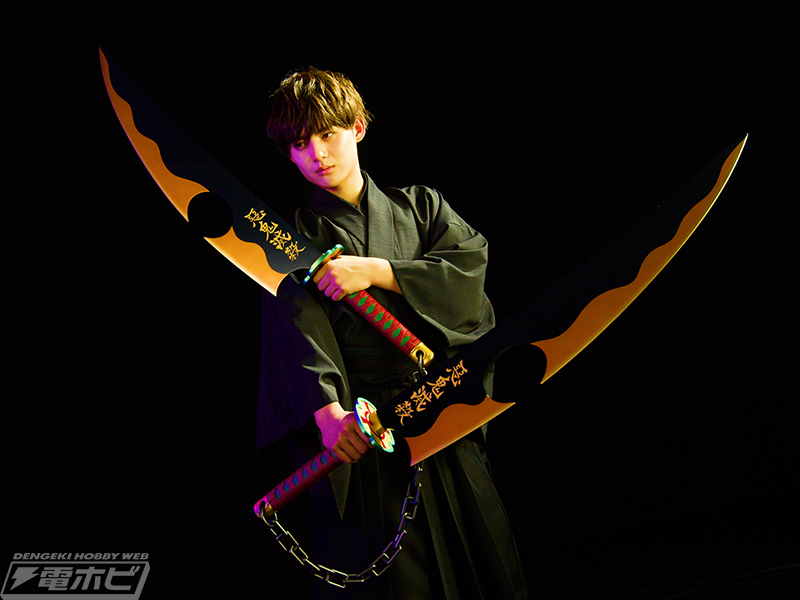 全長1メートル超のビッグサイズでド派手に再現！『鬼滅の刃』音柱・宇