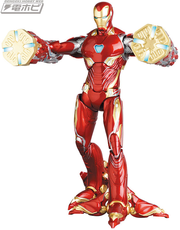 ナノテクを搭載した「アイアンマン」のマーク50モデルがMAFEX化！多彩