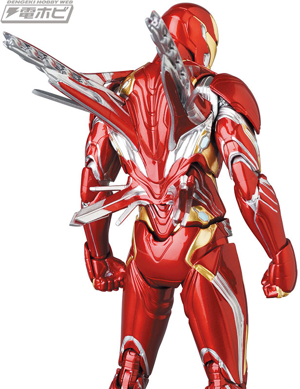 ナノテクを搭載した「アイアンマン」のマーク50モデルがMAFEX化！多彩