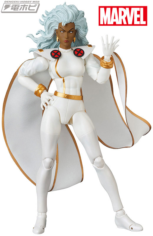 X-MEN』の「ストーム」が原作版の姿でアクションフィギュア化！雷撃